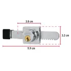 Cerradura para vitrina, HERMEX 3