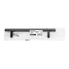 Jaladera de acero, 160mm, línea Cilindro, negro, HERMEX 4