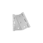 Bolsa 2 bisagras cuadradas 3', acero inox, cabeza plana 1