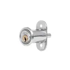 Cerradura para mueble, modelo 20, cromo, HERMEX 1