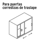 Cerradura para mueble, modelo 20, cromo, HERMEX 4