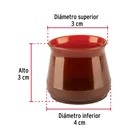 Caja con 24 protectores para patas de silla, café 3