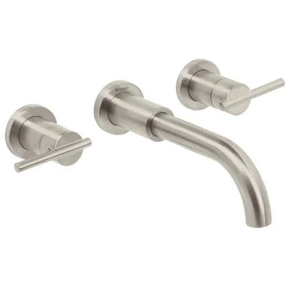 Mezcladora satín de pared para lavabo, FOSET ELEMENT