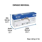 Mezcladora satín de pared para lavabo, FOSET ELEMENT 6