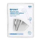 Soporte a pared, cromo, FOSET RIVIERA 5