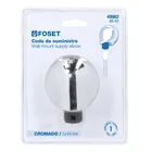 Codo de suministro, cromo, FOSET RIVIERA 5