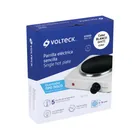 Parrilla eléctrica 1 quemador de disco, blanca, VOLTECK 5