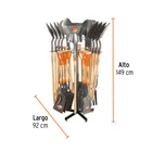 Rack giratorio para palas y bieldos, TRUPER 2