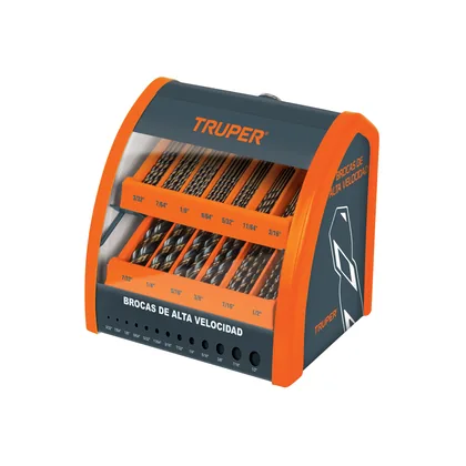 Despachador 13 compartimentos para brocas HSS con producto