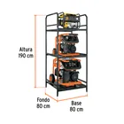 Rack para Generadores TRUPER 2