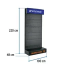 Góndola de pared 100 x 220 cm, VOLTECK 2