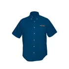 Camisa de mezclilla manga corta para hombre, G, TRUPER 1