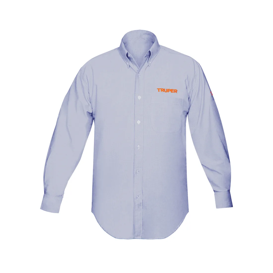 Camisa manga larga para hombre, azul, M, TRUPER