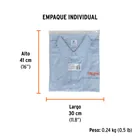Camisa manga corta para hombre, azul, M, TRUPER 2