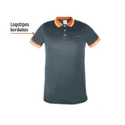 Playera polo performance para hombre, gris, EEG, TRUPER 2