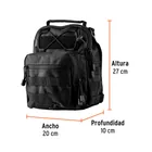 Mochila táctica multiusos negra, TRUPER 3