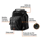 Mochila táctica multiusos negra, TRUPER 4
