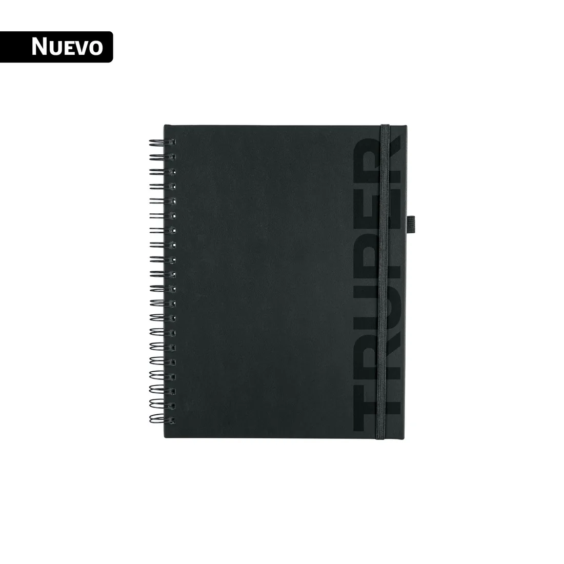Cuaderno profesional A4 pasta dura espiral 100 hojas, TRUPER