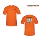 Playera cuello redondo para hombre, naranja, M, TRUPER 2