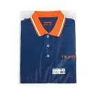 Playera polo performance para hombre, azul, CH, TRUPER 5