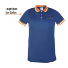 Playera polo performance para hombre, azul, EG, TRUPER 3