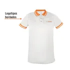 Playera polo performance para hombre, blanca, EG, TRUPER 2