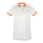 Playera polo performance para hombre, blanca, EEG, TRUPER 1