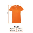 Playera polo performance para hombre, naranja, CH, TRUPER 5
