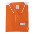 Playera polo performance para hombre, naranja, EEG, TRUPER 6