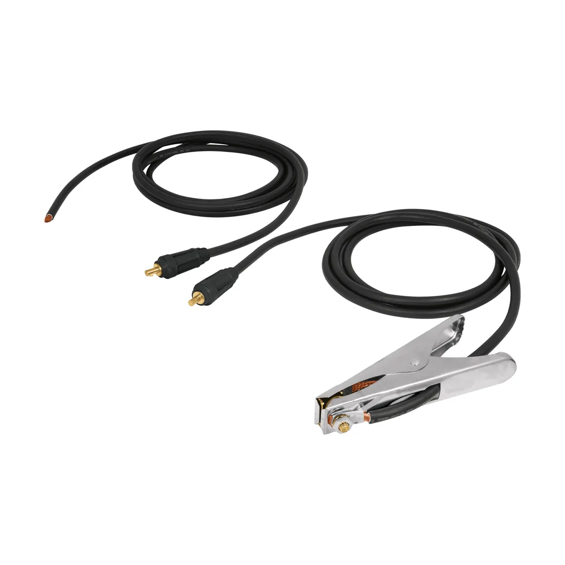 Cables con pinza de tierra 300A y conector 1/2', EXPERT