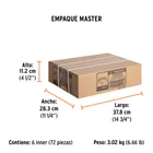 Bolsa con 4 mini abrazaderas sin fin # 4, 3/8 - 5/8', TRUPER 9