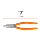 Pinza para electricista 9' mango de PVC, TRUPER 3
