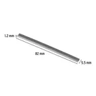 2 piezas cuchillas carburo de tungsteno para CEPEL-3-1/4A4 2