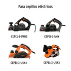 2 piezas cuchillas carburo de tungsteno para CEPEL-3-1/4A4 3