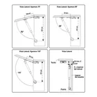 Pistón a gas con capacidad de 100 N / 10 kg, HERMEX 3