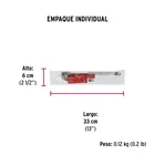 Pistón a gas con capacidad de 100 N / 10 kg, HERMEX 6