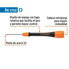 Desarmador de precisión de cruz PH1 mango ergonómico, TRUPER 2