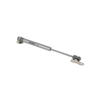 Pistón a gas con capacidad de 120 N / 12 kg, HERMEX