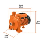 Bomba centrífuga para agua modelo europeo, 1/4 HP, EXPERT 3