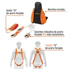Kit contra caídas con arnés de un anillo, ANSI, TRUPER 3