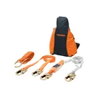 Kit contra caídas con arnés de tres anillos, ANSI, TRUPER 1
