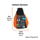 Kit contra caídas con arnés de tres anillos, ANSI, TRUPER 5