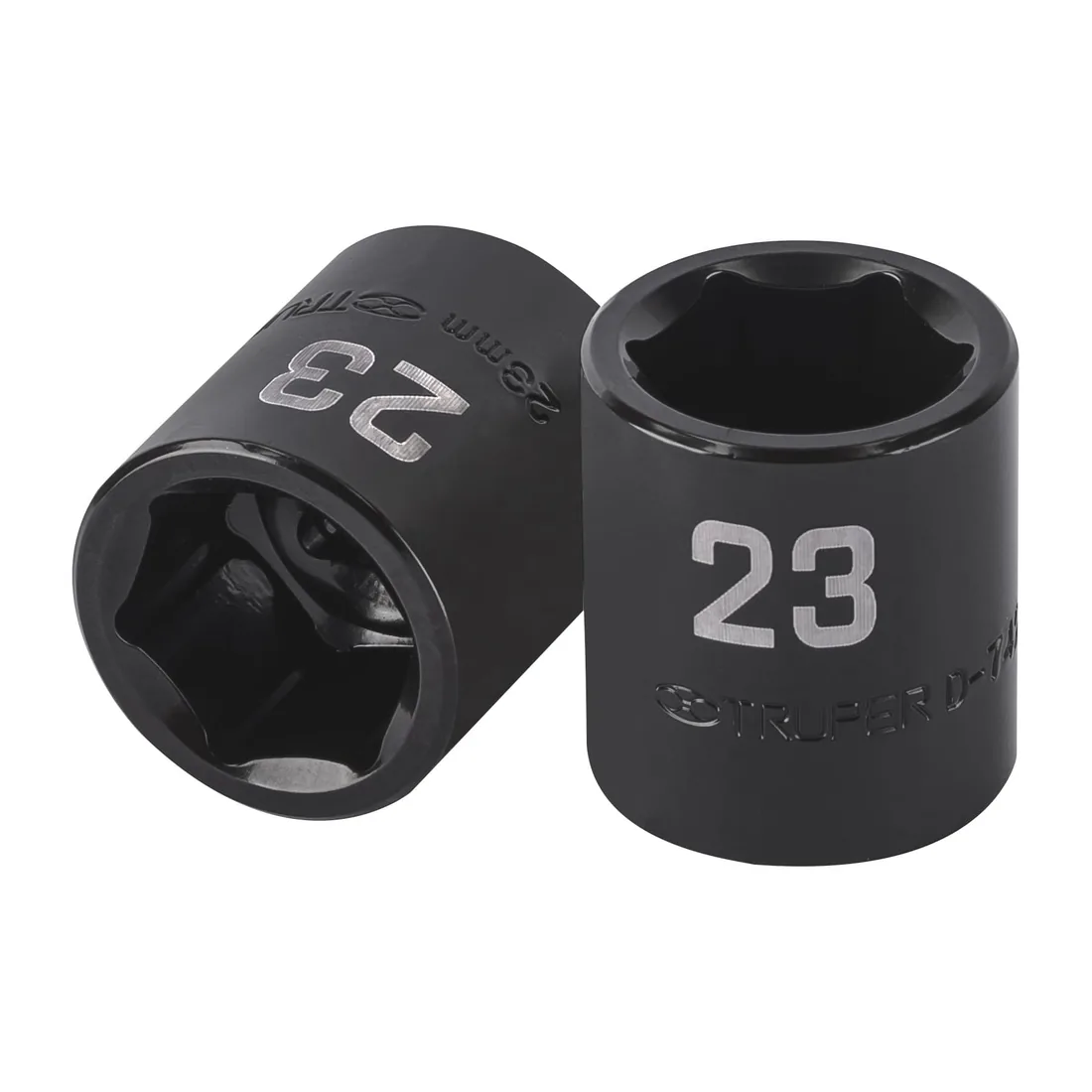 Dado de impacto de 23 mm, 6 puntas, cuadro 1/2', TRUPER