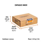 Dado de impacto de 26 mm, 6 puntas, cuadro 1/2', TRUPER 6