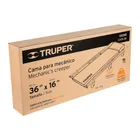 Cama de acero 36' para mecánico, TRUPER 4