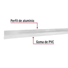 Guardapolvo fijo de 100 cm, aluminio, HERMEX 2