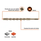 Broca SDS Plus 3/4 x 10', TRUPER 3