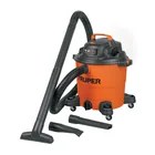 Aspiradora de sólidos y líquidos, 12 gal, plástica, TRUPER 1