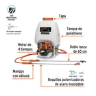 Fumigador de 25 L con motor a gasolina de 4 tiempos, TRUPER 3