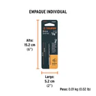 Broca con punta centradora para madera 1/8', TRUPER 5